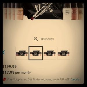 Luminess air with make up kit